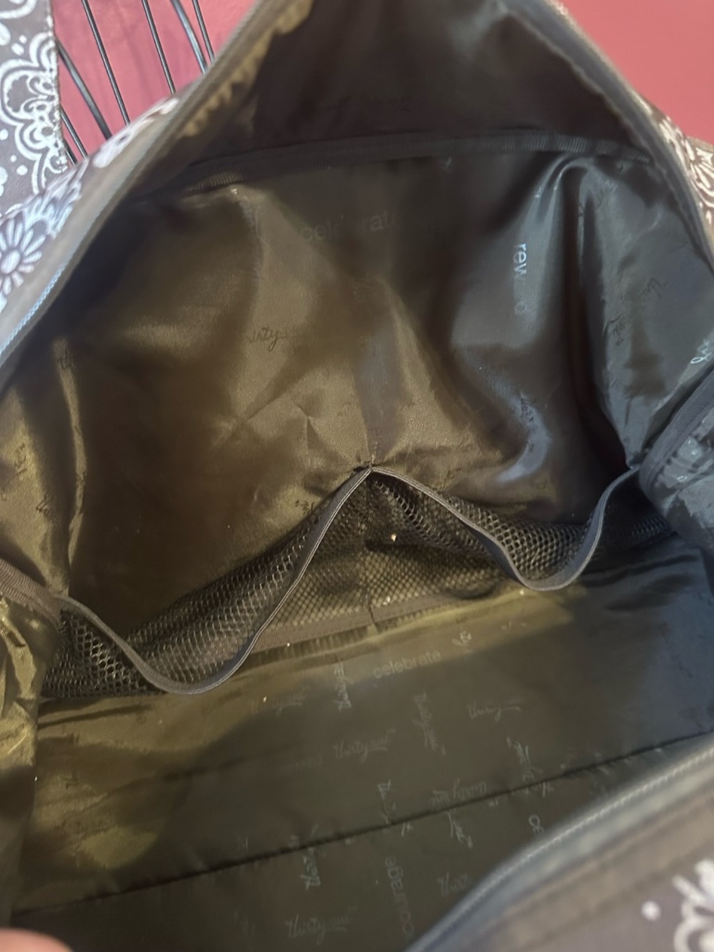 Thirty one woodblock floral large weekender duffle bag - Picture 12 of 14